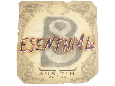 Sticker Slab | esenthial | Austin 2025