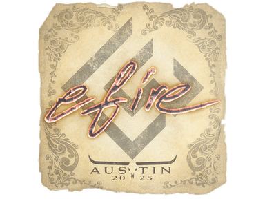 Sticker Slab | efire | Austin 2025