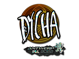 Sticker Slab | dycha (Glitter) | Antwerp 2022