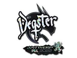 Sticker Slab | degster (Glitter) | Antwerp 2022