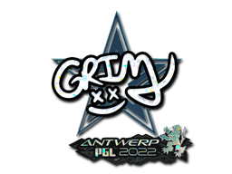 Sticker Slab | Grim (Glitter) | Antwerp 2022