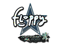 Sticker Slab | floppy (Glitter) | Antwerp 2022