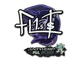 Sticker Slab | FL1T (Glitter) | Antwerp 2022