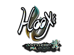 Sticker Slab | HooXi (Glitter) | Antwerp 2022