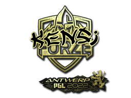 Sticker Slab | KENSi (Gold) | Antwerp 2022