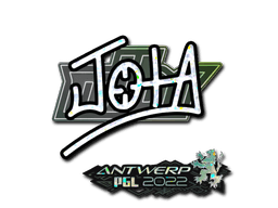 Sticker Slab | JOTA (Glitter) | Antwerp 2022