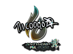 Sticker Slab | nicoodoz (Glitter) | Antwerp 2022