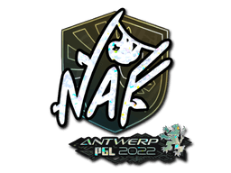 Sticker Slab | NAF (Glitter) | Antwerp 2022