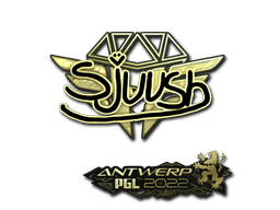 Sticker Slab | sjuush (Gold) | Antwerp 2022