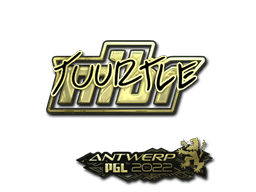 Sticker Slab | Tuurtle (Gold) | Antwerp 2022