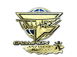 Sticker Slab | Twistzz (Gold, Champion) | Antwerp 2022