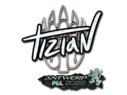 Sticker Slab | tiziaN (Glitter) | Antwerp 2022