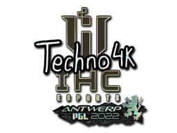 Sticker Slab | Techno4K (Glitter) | Antwerp 2022