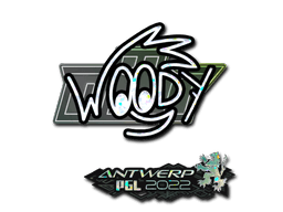 Sticker Slab | WOOD7 (Glitter) | Antwerp 2022