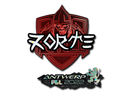 Sticker Slab | zorte (Glitter) | Antwerp 2022