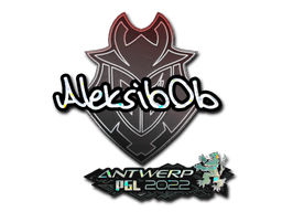 Sticker Slab | Aleksib (Glitter) | Antwerp 2022