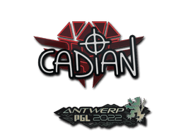 Sticker Slab | cadiaN | Antwerp 2022