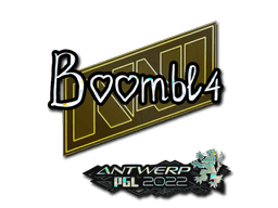 Sticker Slab | Boombl4 (Glitter) | Antwerp 2022