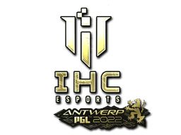 Sticker Slab | IHC Esports (Gold) | Antwerp 2022