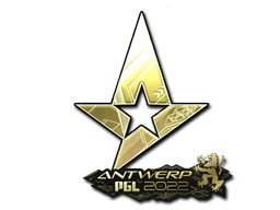 Sticker Slab | Astralis (Gold) | Antwerp 2022