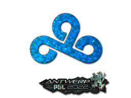 Sticker Slab | Cloud9 (Glitter) | Antwerp 2022