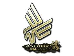 Sticker Slab | Bad News Eagles (Gold) | Antwerp 2022