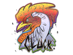 Sticker Slab | Cluck (Holo)