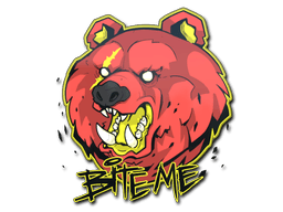 Sticker Slab | Bite Me