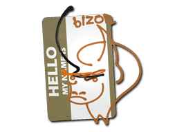Sticker Slab | Hello PP-Bizon
