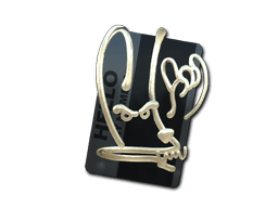 Sticker Slab | Hello M4A4 (Gold)