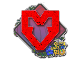 Sticker Slab | MOUZ (Glitter) | Rio 2022