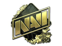 Sticker Slab | Natus Vincere (Gold) | Rio 2022