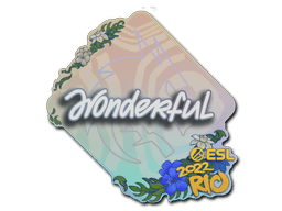 Sticker Slab | w0nderful | Rio 2022