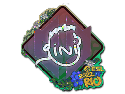 Sticker Slab | VINI (Glitter) | Rio 2022