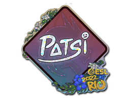 Sticker Slab | Patsi (Glitter) | Rio 2022