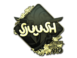 Sticker Slab | sjuush (Gold) | Rio 2022
