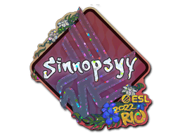 Sticker Slab | sinnopsyy (Glitter) | Rio 2022