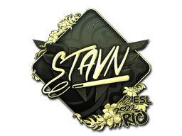 Sticker Slab | stavn (Gold) | Rio 2022