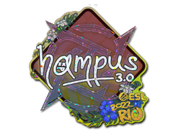 Sticker Slab | hampus (Glitter) | Rio 2022