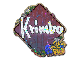 Sticker Slab | Krimbo (Glitter) | Rio 2022