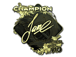 Sticker Slab | Jame (Gold, Champion) | Rio 2022