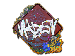 Sticker Slab | maden (Glitter) | Rio 2022