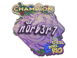 Sticker Slab | n0rb3r7 (Champion) | Rio 2022