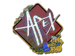 Sticker Slab | apEX (Glitter) | Rio 2022