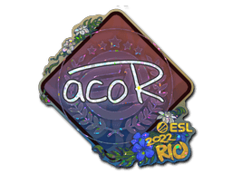 Sticker Slab | acoR (Glitter) | Rio 2022