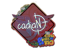 Sticker Slab | cadiaN (Glitter) | Rio 2022