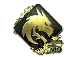 Sticker Slab | Team Spirit (Gold) | Rio 2022