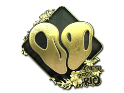 Sticker Slab | 00 Nation (Gold) | Rio 2022