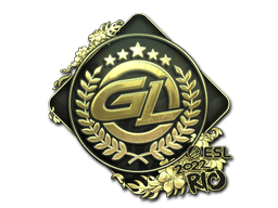 Sticker Slab | GamerLegion (Gold) | Rio 2022