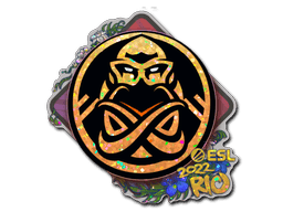 Sticker Slab | ENCE (Glitter) | Rio 2022